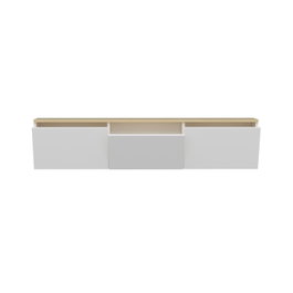 Hanah Home Soporte para TV Blanco y Roble